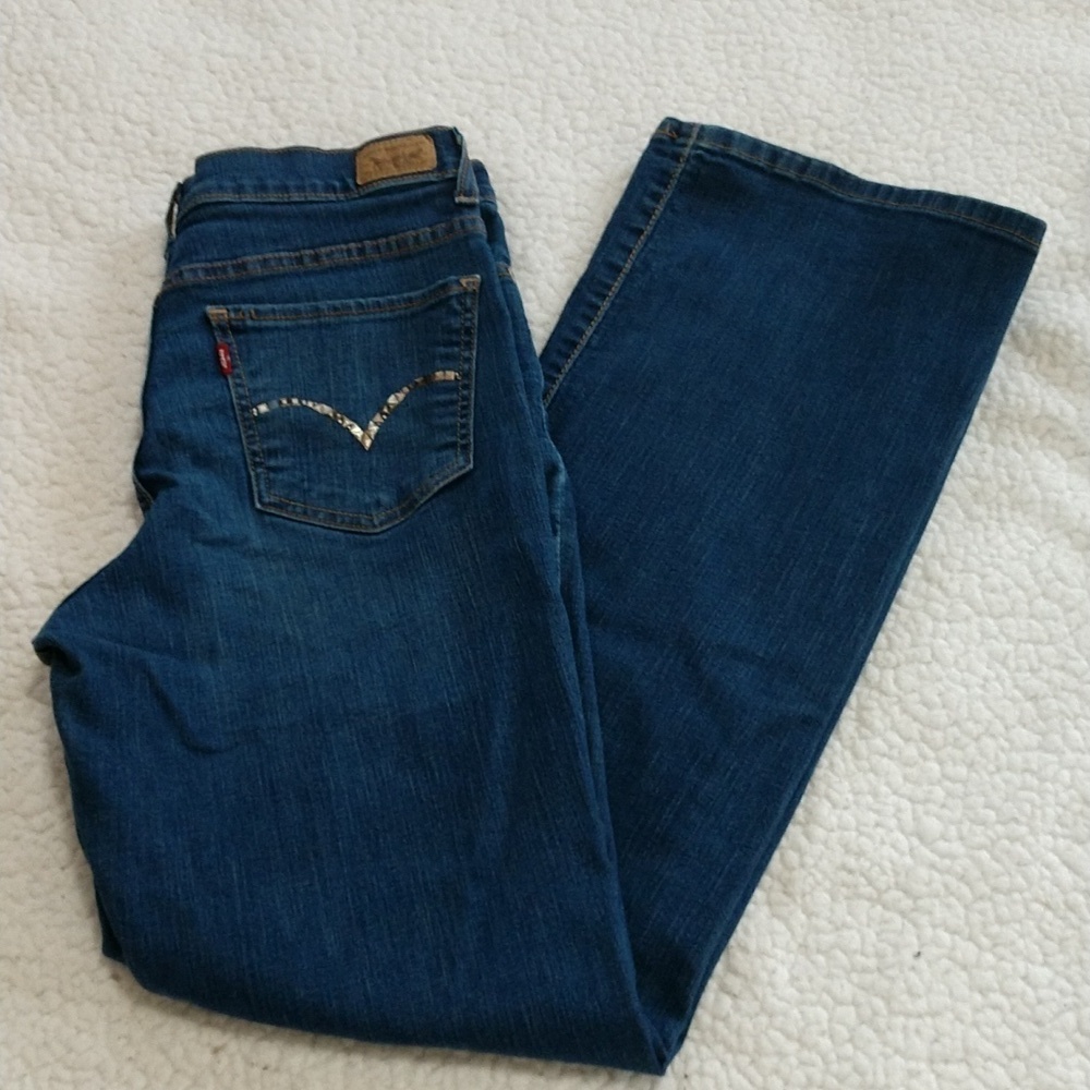 Levi's 512 Boot Cut Perfectly Slimming Jeans Size 8